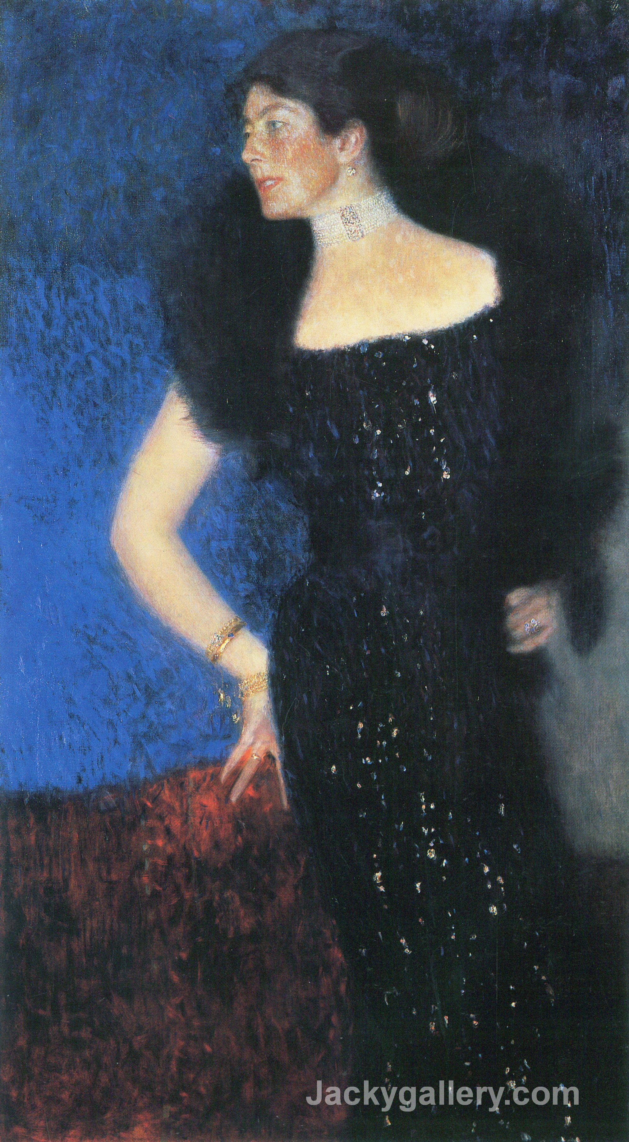 Portrait Of Rose Von Rosthorn-Friedmann by Gustav Klimt paintings reproduction